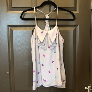 Xhilaration Spaghetti Strap Tank Lavender Medium